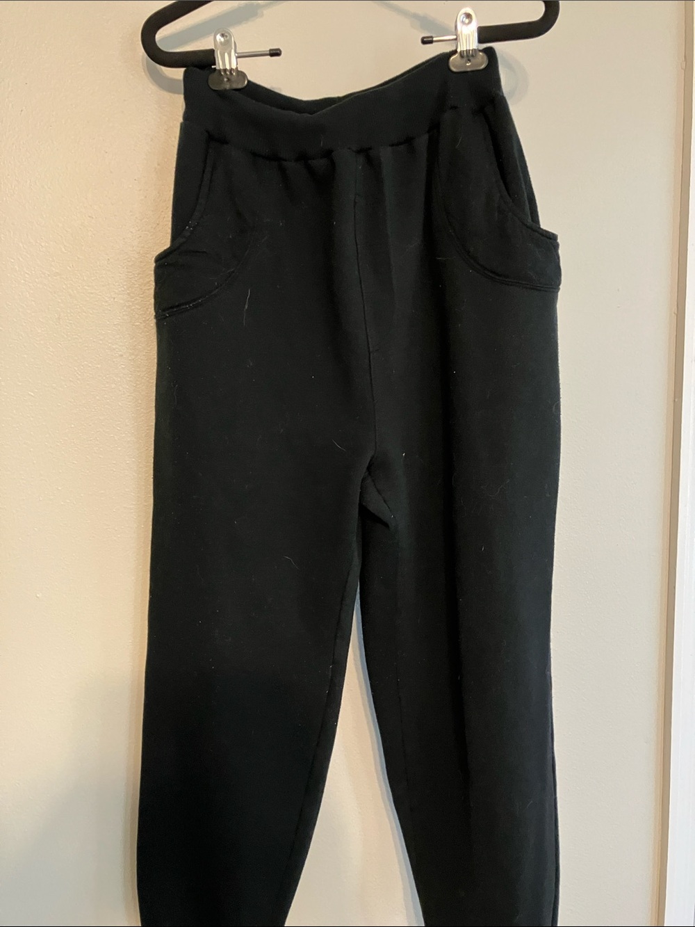 Camp Beverly Hills Large Sweatpants Black Vintage